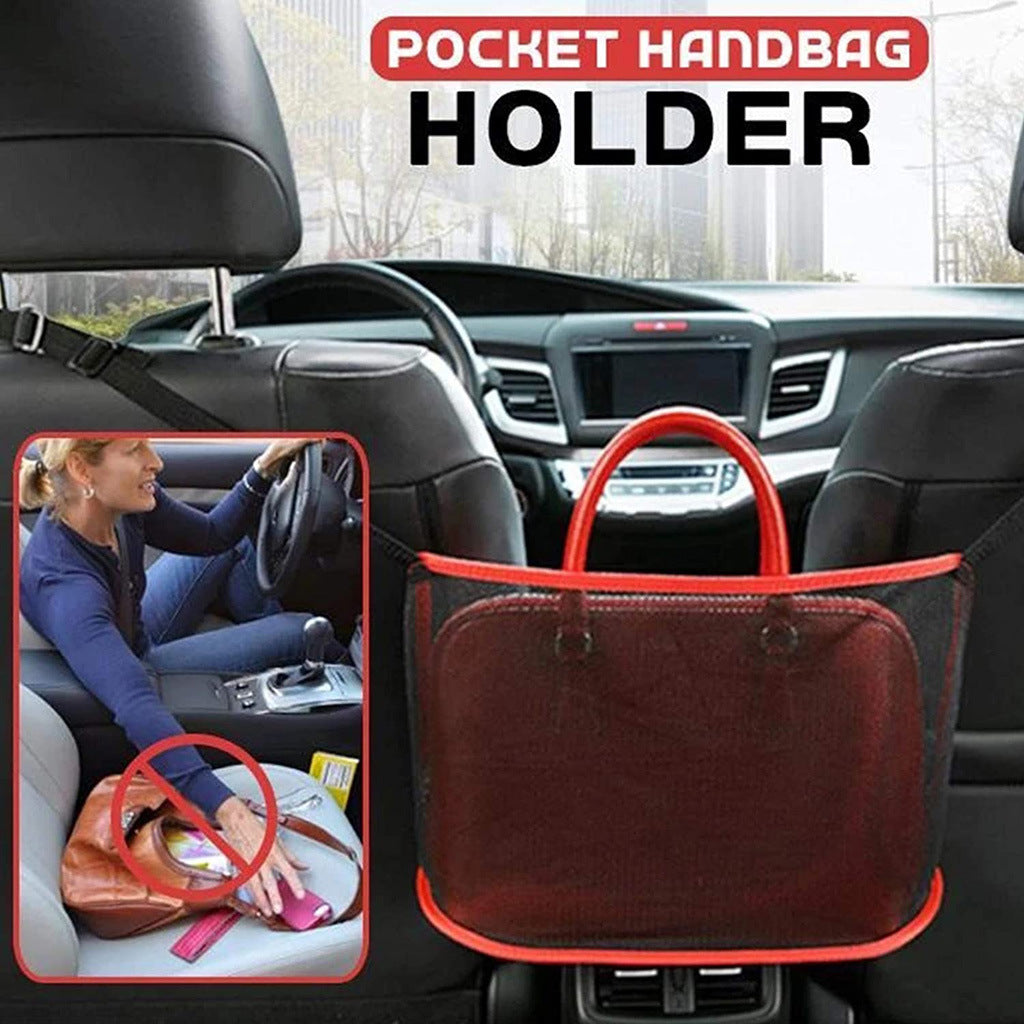 Car Two Seat Storage Net Pocket Storage Bag
