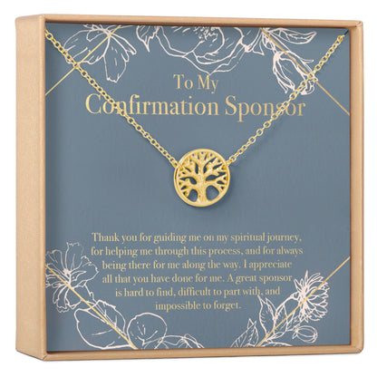 Confirmation Sponsor Necklace