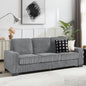 Modern Corduroy 3-Seater Sofa