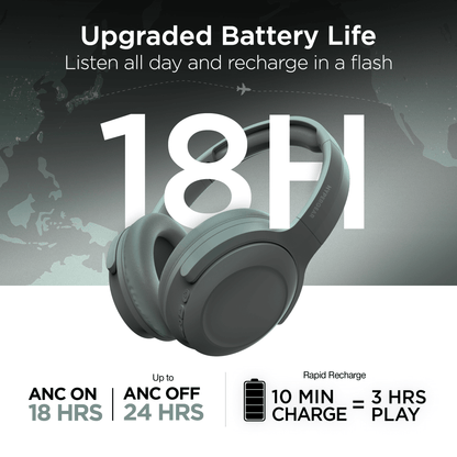 HyperGear Stealth2 ANC Wireless Headphones