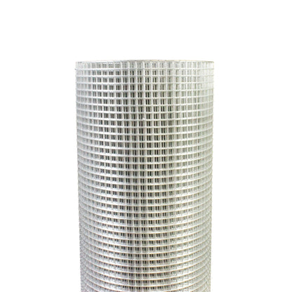 Galvanized Hardware Cloth, Gauge Metal Wire Fencing Roll For Garden And Animal Use - Silver