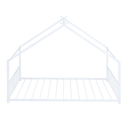 Metal House Bed
