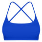 Women Cross Back Sport Bras Padded StrappyÊCrop Open Back Low Impact Bras SexyÊFitnessÊTank Tops with Removable Pads Thin Straps for Gym Yoga Workout