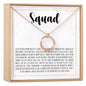 Squad Necklace, Multiple Styles