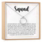Squad Necklace, Multiple Styles