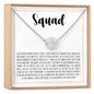 Squad Necklace, Multiple Styles
