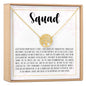 Squad Necklace, Multiple Styles