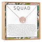 Squad Necklace, Multiple Styles