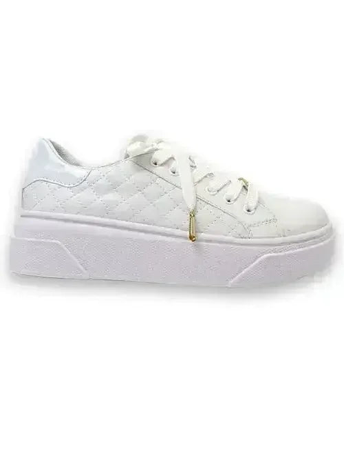 Quilted Platform Sneaker