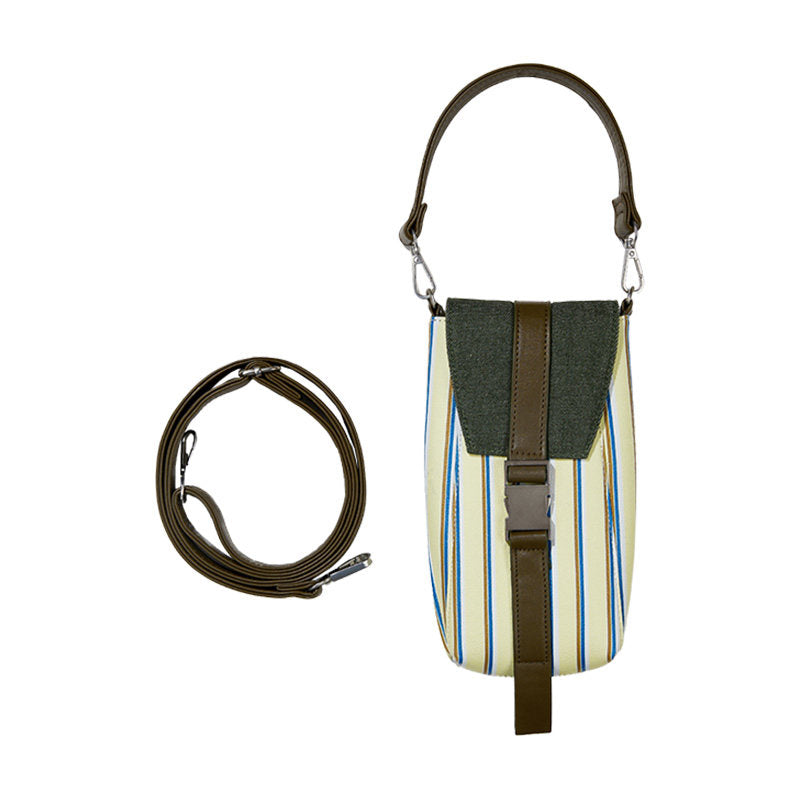 Striped Phone Bag, Cartoon Cute Handbag, Women's Small Square Bag, Crossbody Bag, Fashionable And Portable, Men's And Women's Styles