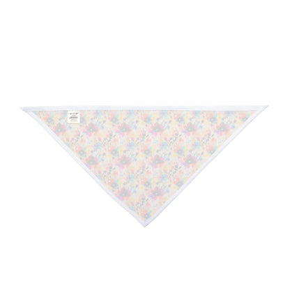 Wildflower Confetti in Watercolor Bloom - Pet Bandana Pet Zen
