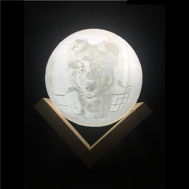 Custom photo Moon Lamp