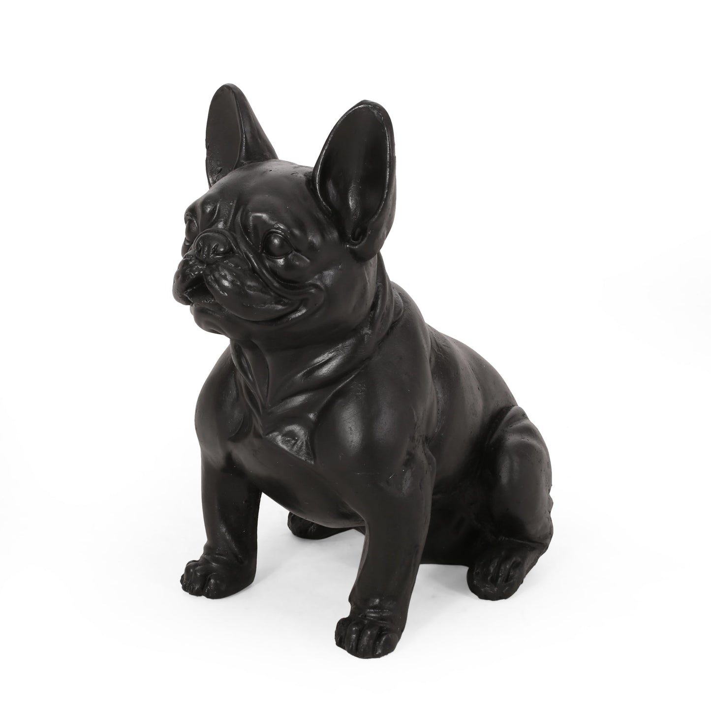 Outdoor French Bulldog Garden Sculpture