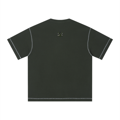 Loki & Ivy Unisex Sunfade Waffle Boxy T-Shirt
