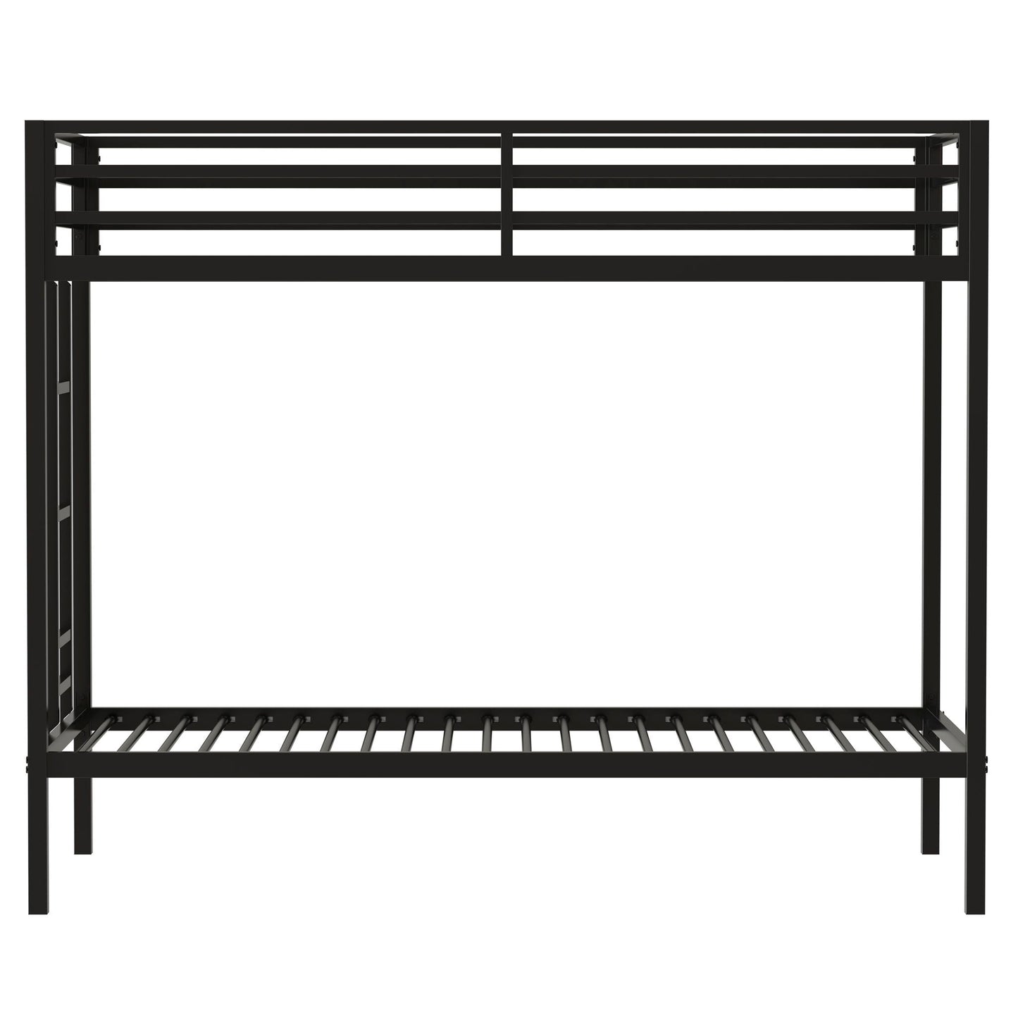 Adam - Twin Over Twin Bunk Bed - Black