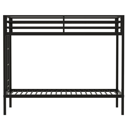 Adam - Twin Over Twin Bunk Bed - Black