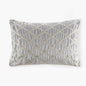Oblong Decor Pillow Silver 22x15'