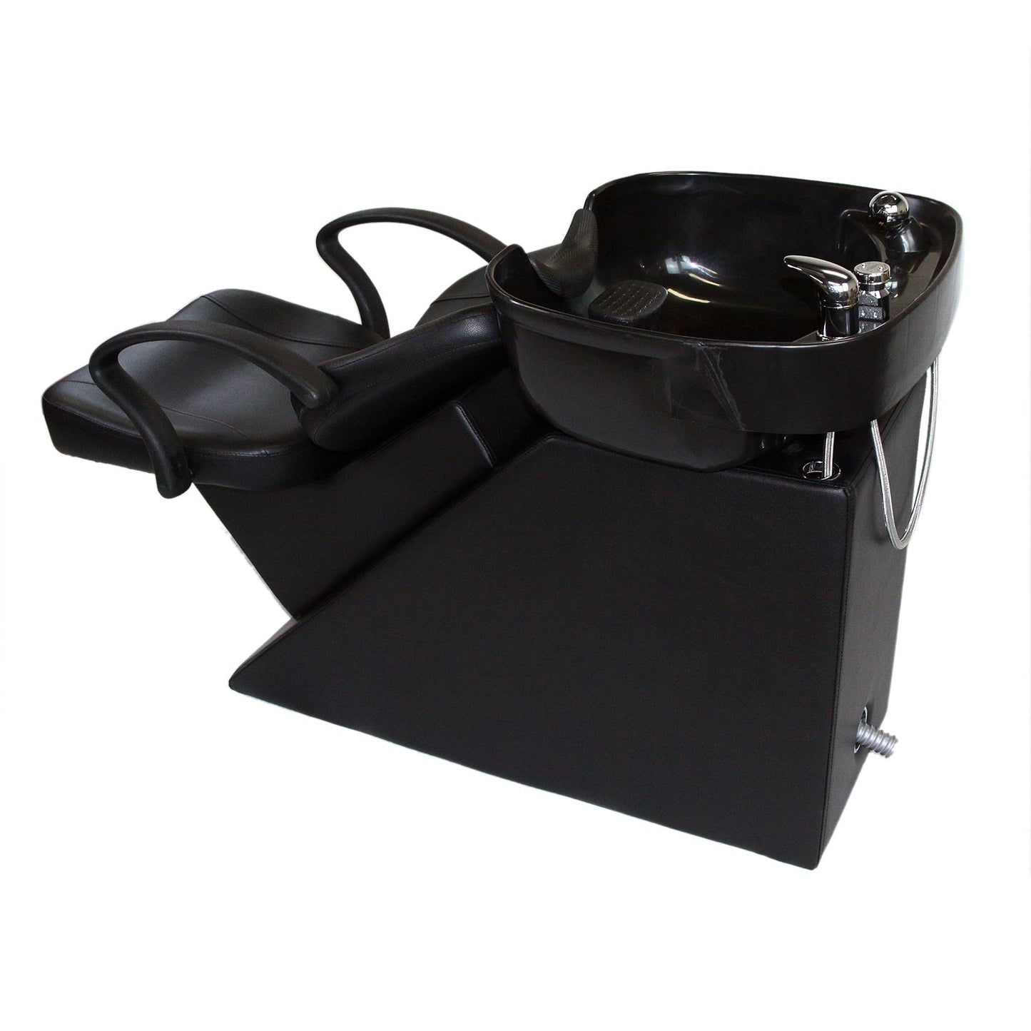 Ainfox Shampoo Bowl and Chair Set for Salon, Hair Washing Station for Hair Stylist