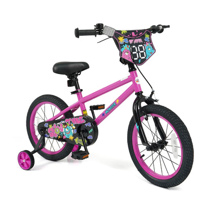 Kids Bike with Training Wheels 12-18 Inch Pink