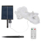9.8x6.6FT 192LED Solar Net Lights with 8 Modes & Remote Timer