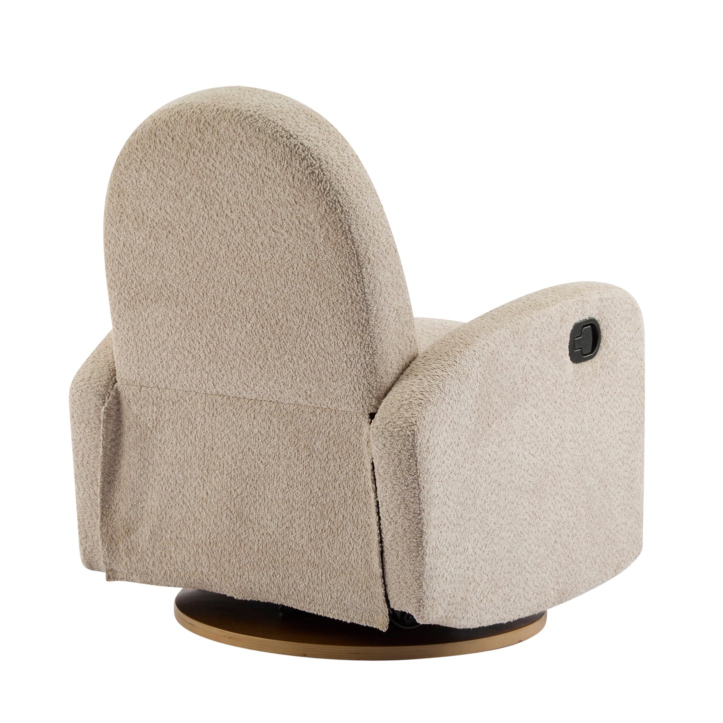360 Swivel and Glider Recliner Chair - Almond