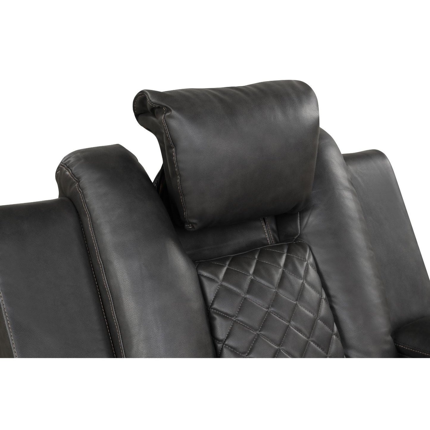 Benz - LED & Power Recliner Chair With Adjustable Headrest