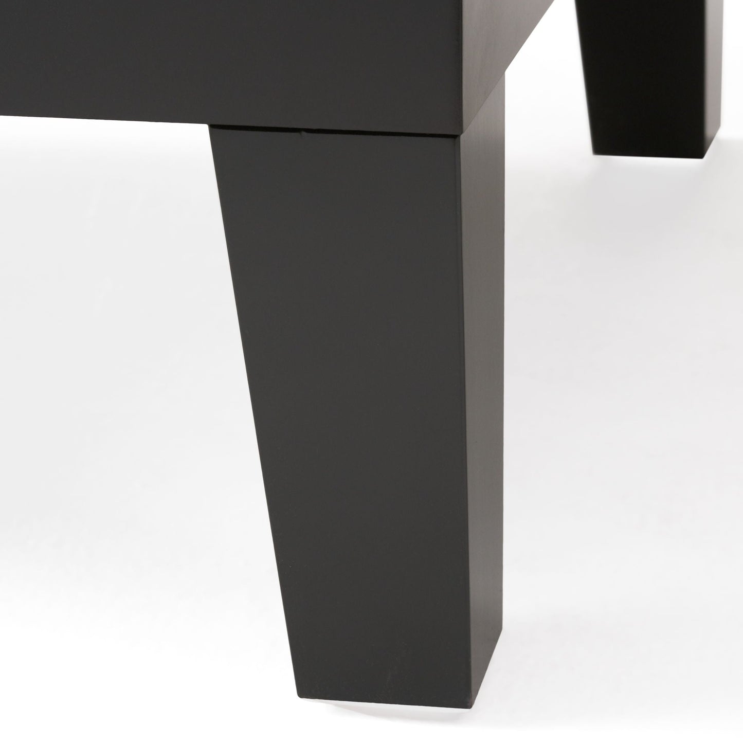 Chatham Ottoman With Drawer Leather Storage Solution - Dark Coffee
