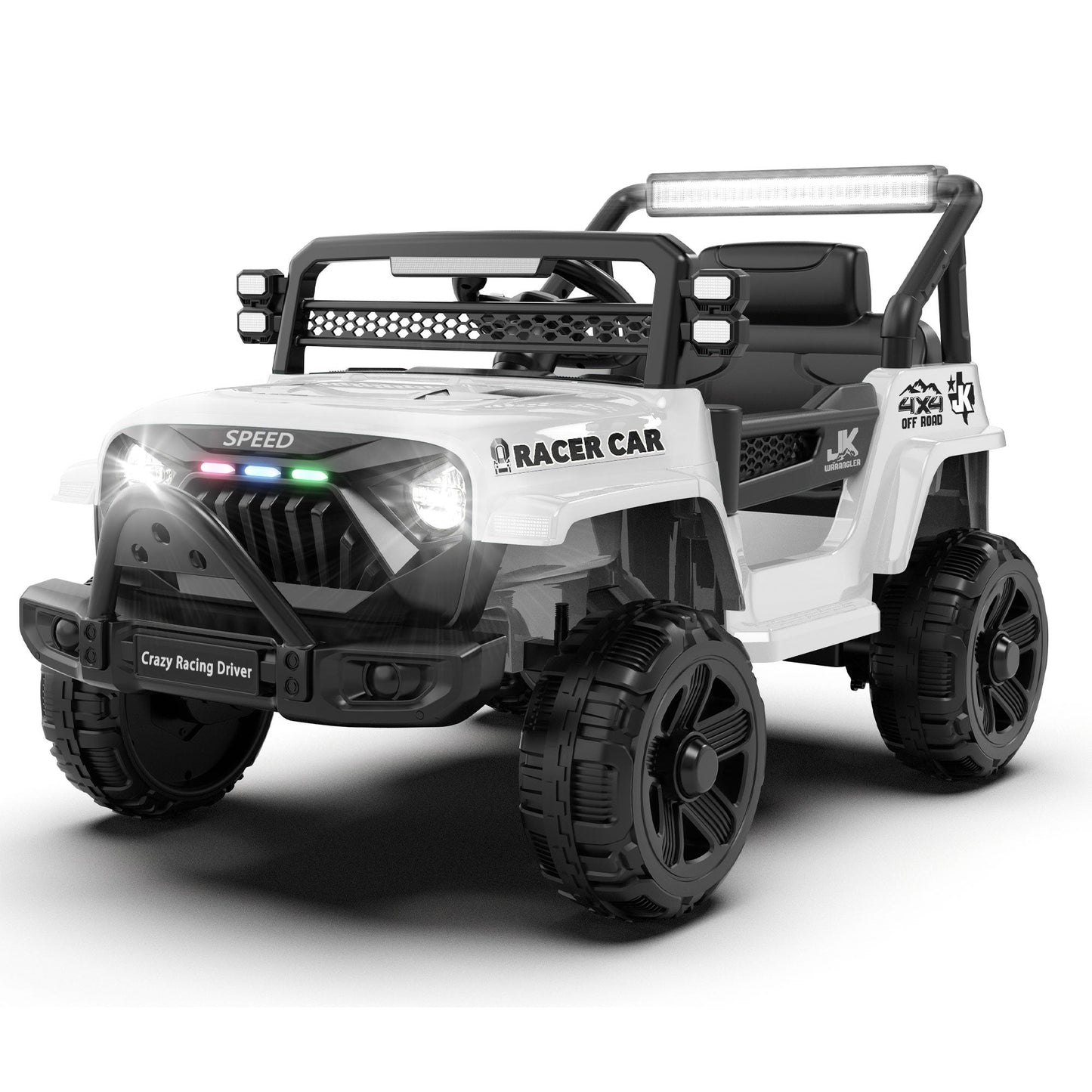 12V Kids Ride-On Electric Truck Car with Parental Control