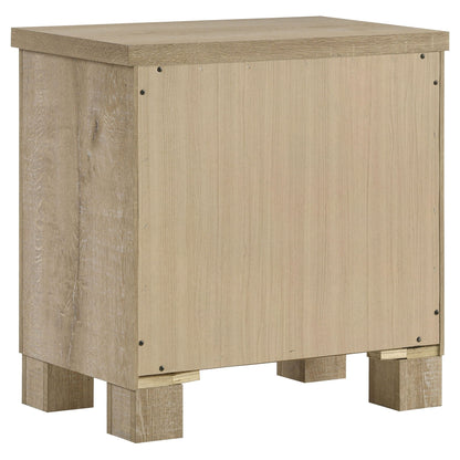 Oakglen 4-piece Eastern King Bedroom Set Weathered Oak