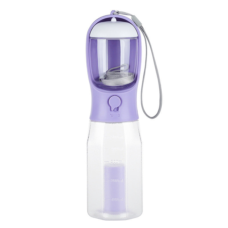 Pet Dog Three-in-one Portable Garbage Bag Filter Multifunctional Water Cup