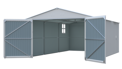 Outdoor Storage Shed 20x13 FT - Metal Garden Utility Shed
