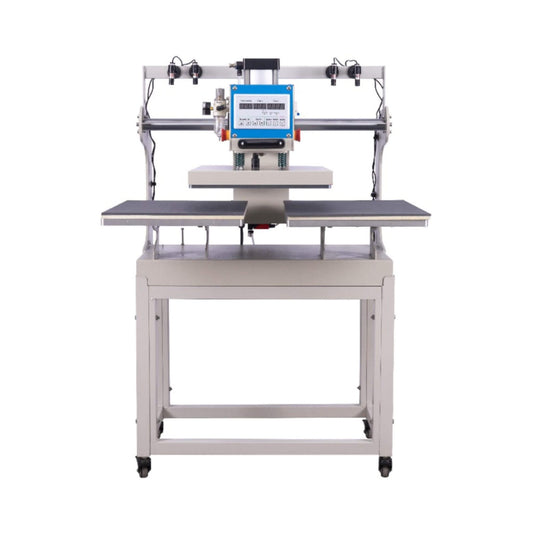 [16X24-Inch] Pneumatic Up Sliding Dual Platen Heat Press Machine With Infrared Positioning (SAK96724)