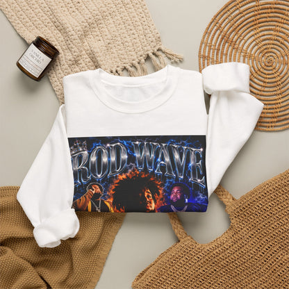 “Rod Wave” Blue Crewneck Sweatshirt