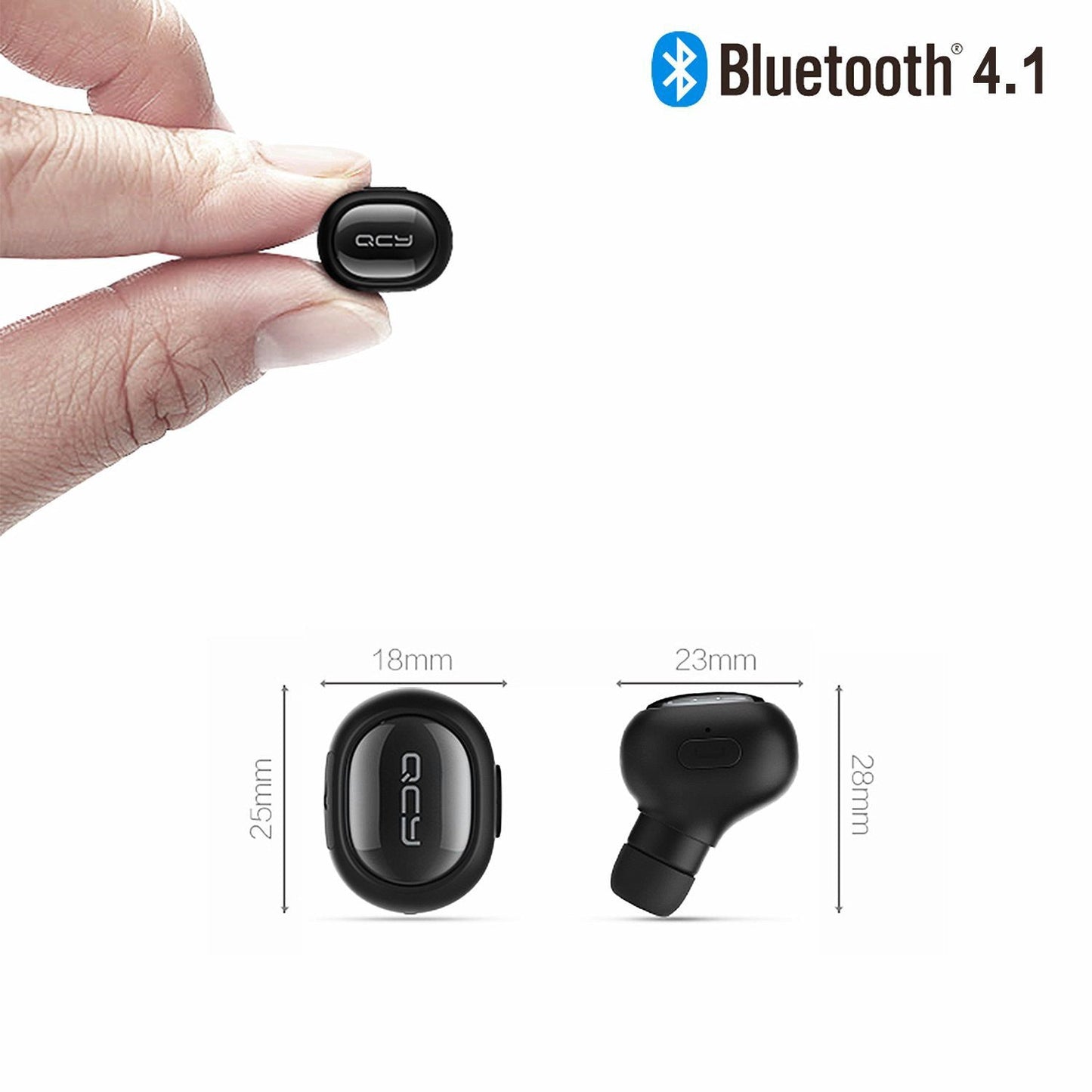 QCY Combination Sets Q26 Car Calls Earphone Bluetooth Headset And Portable