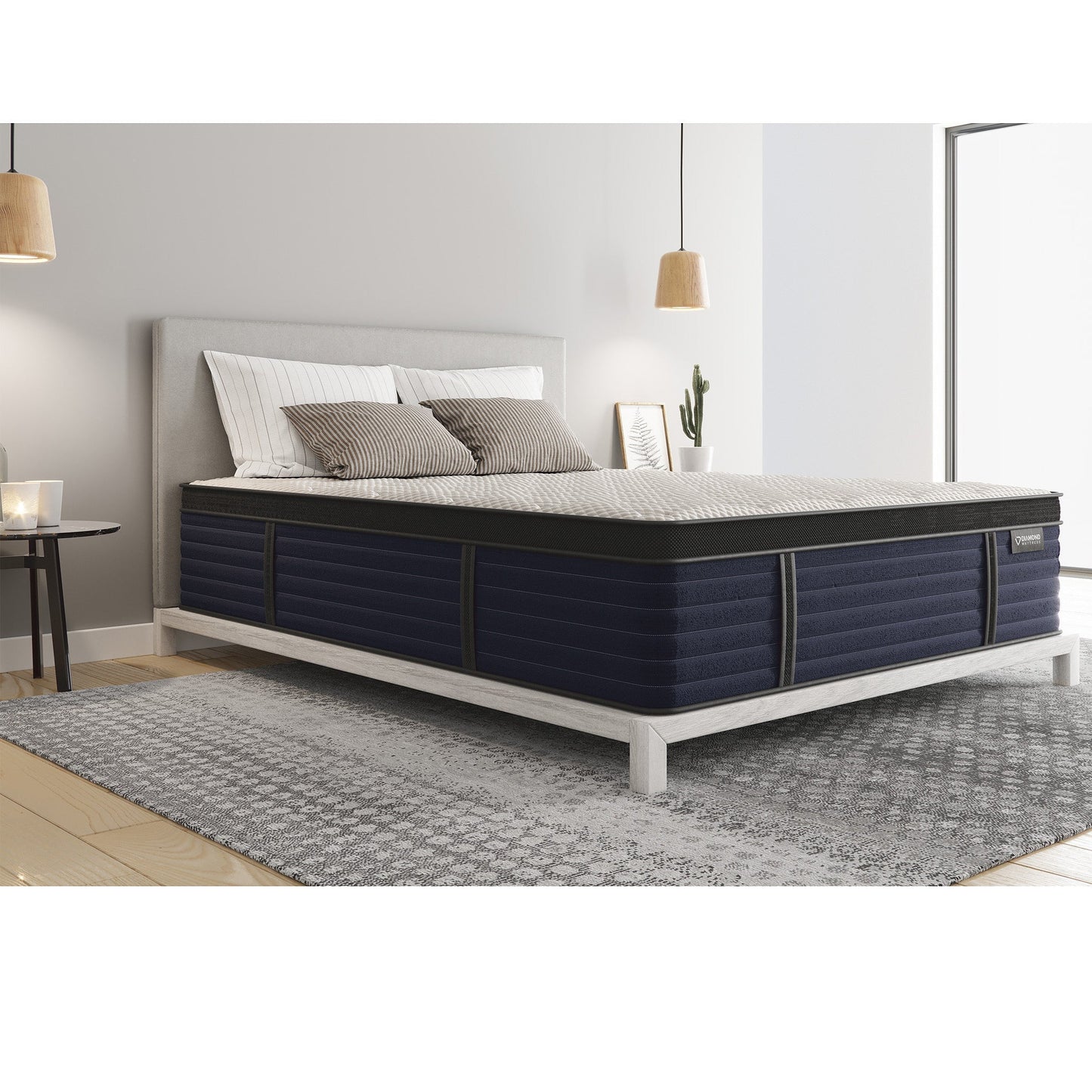 Diamond Hughes Latex Hybrid Mattress Full Size - Firm