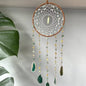 Green Gemstone Outdoor Garden, Home Decor, Decorative Pendant Dream Catcher