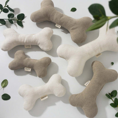 Cotton Velvet Dog Toy Bone Biting Molar Rod