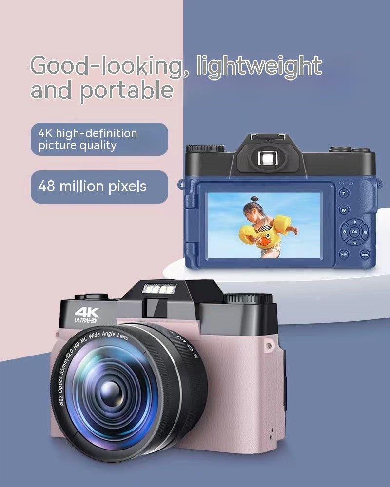 Digital SLR Mirrorless Camera for Home and Travel - Entry-Level Student Kit with Camera Card Included