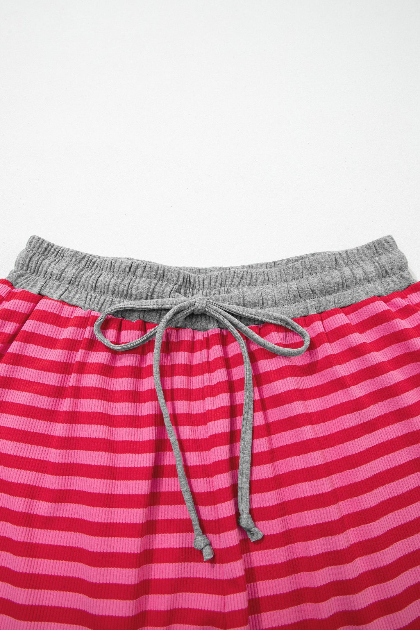 Ocean Waist Casual Ribbed Shorts