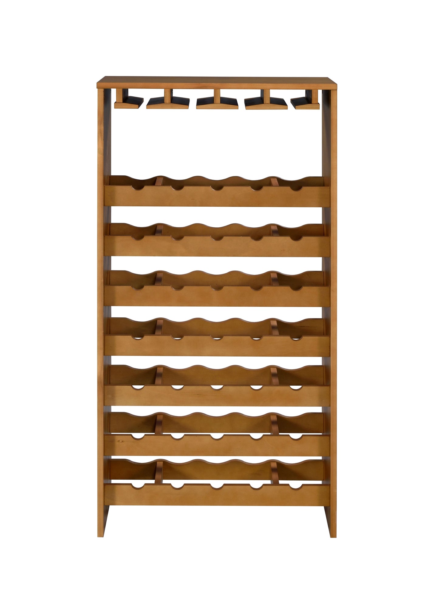 Hanzi Built-in Wine and Stemware Rack