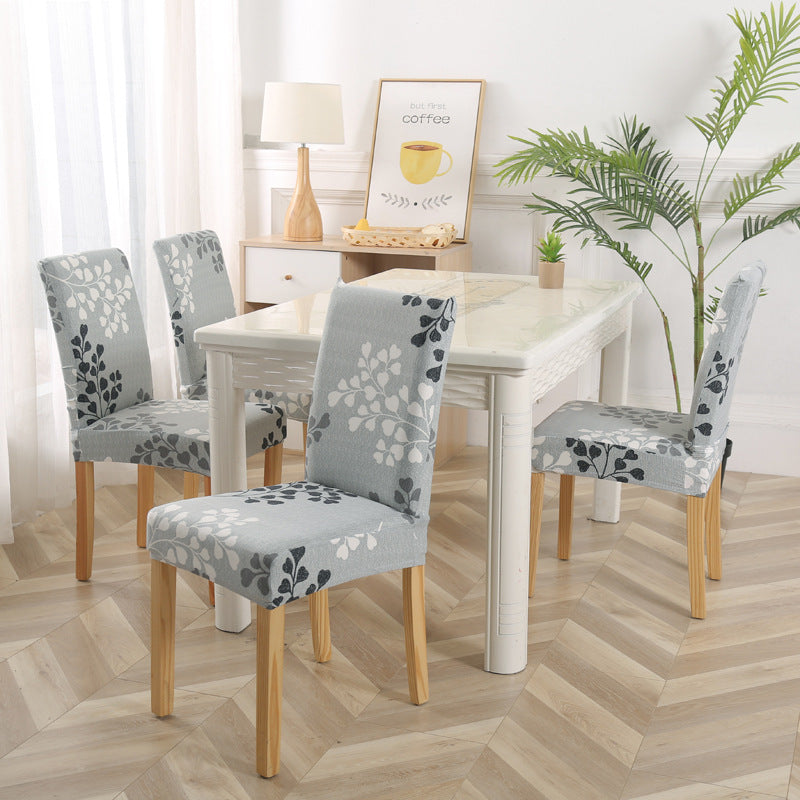 One-piece elastic chair cover computer seat cover