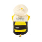 Pet Hoodie And Belt Loop - Fashionable Color Block Dog Sweatshirt For Small And Medium-sized Dogs