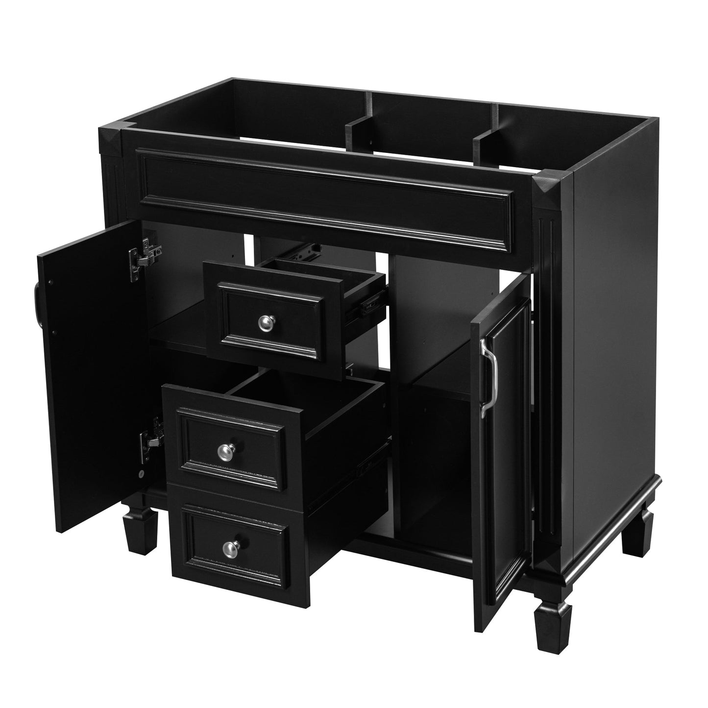 36" Bathroom Vanity Without Top Sink