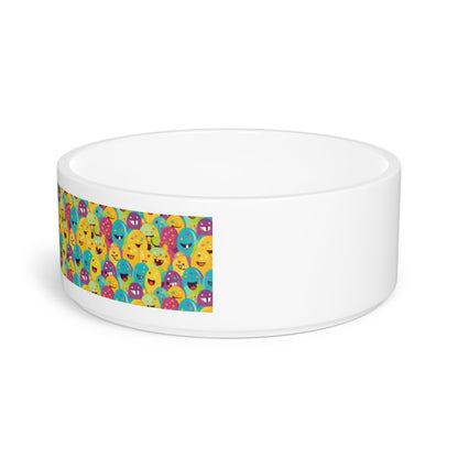 Giggle Crowd of Rainbow Blob Critters - Pet Bowl