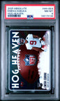 Graded 2025 Panini Absolute Emeka Egbuka #HH-EEA Hog Heaven Rookie RC Football Card PSA 8 Near Mint