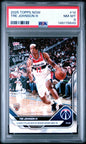 Graded 2025 Topps Now Tre Johnson III #14 Rookie RC Basketball Card PSA 8 Near Mint