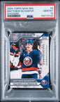 Graded 2025 Topps Now Matthew Schaefer #8 Rookie RC Hockey Card PSA 10 Gem Mint