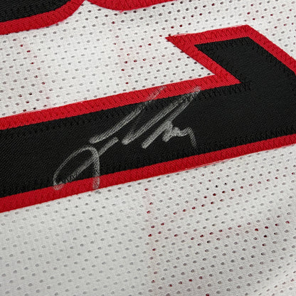 Autographed/Signed Jason Terry Arizona White College Basketball Jersey JSA COA