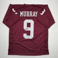 Autographed/Signed Kenneth Murray Jr. Oklahoma Maroon College Football Jersey Beckett BAS COA