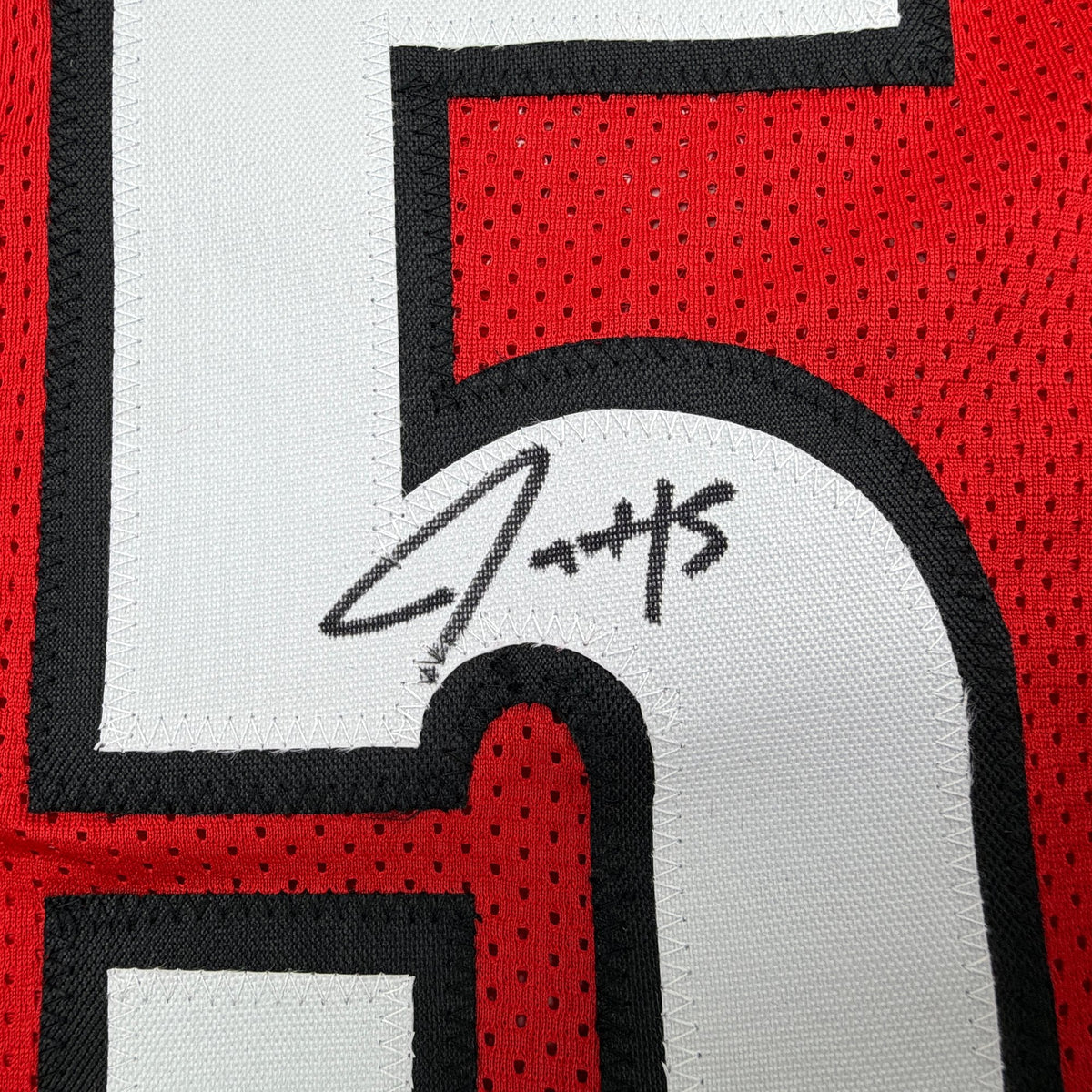 Autographed/Signed Jrue Holiday Portland Red Basketball Jersey Beckett BAS COA